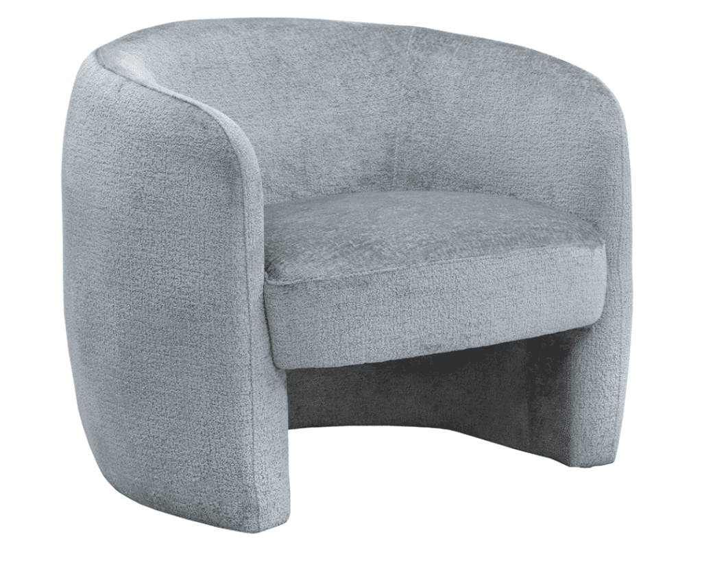 Mircea Lounge Chair – Bergen French Blue